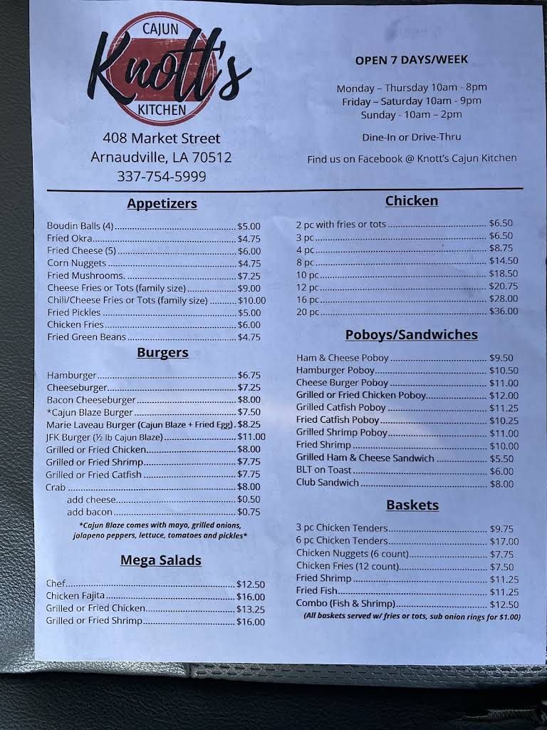 Knott's Cajun Kitchen 3